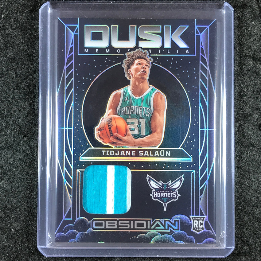 2024-25 Obsidian TIDJANE SALAUN Dusk Memorabilia Rookie Jersey Relic #TID