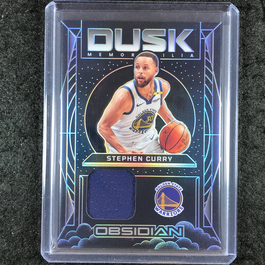 2024-25 Obsidian STEPHEN CURRY Dusk Memorabilia Jersey Relic 42/99