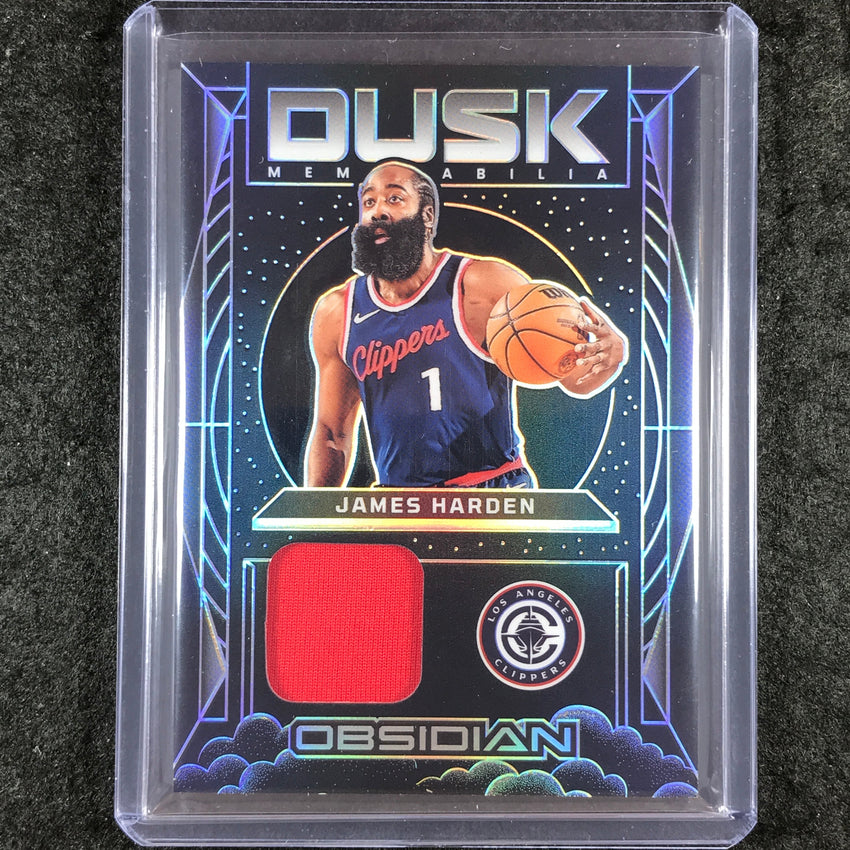 2024-25 Obsidian JAMES HARDEN Dusk Memorabilia Jersey Relic 82/93