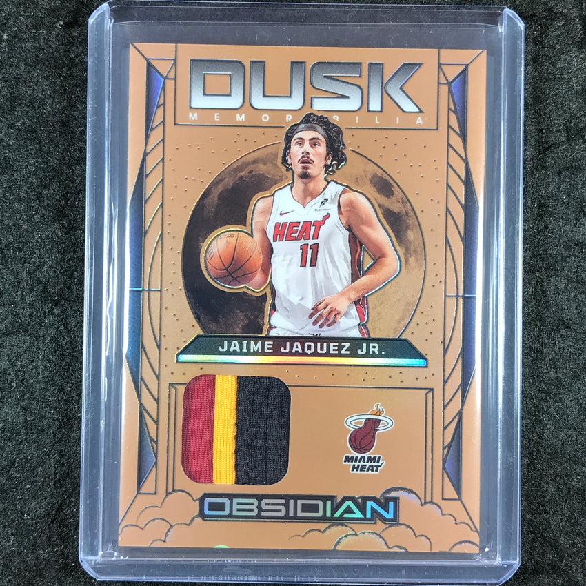2024-25 Obsidian JAIME JAQUEZ JR. Dusk Memorabilia Patch Relic Bronze 50/60