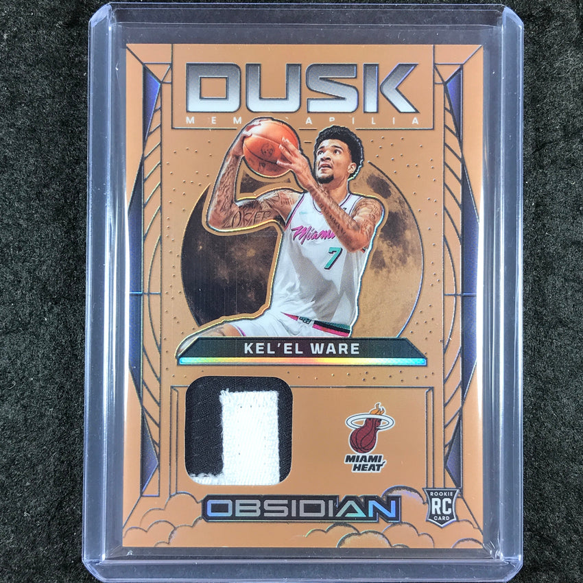 2024-25 Obsidian KEL'EL WARE Dusk Memorabilia Rookie Patch Relic Bronze 19/60