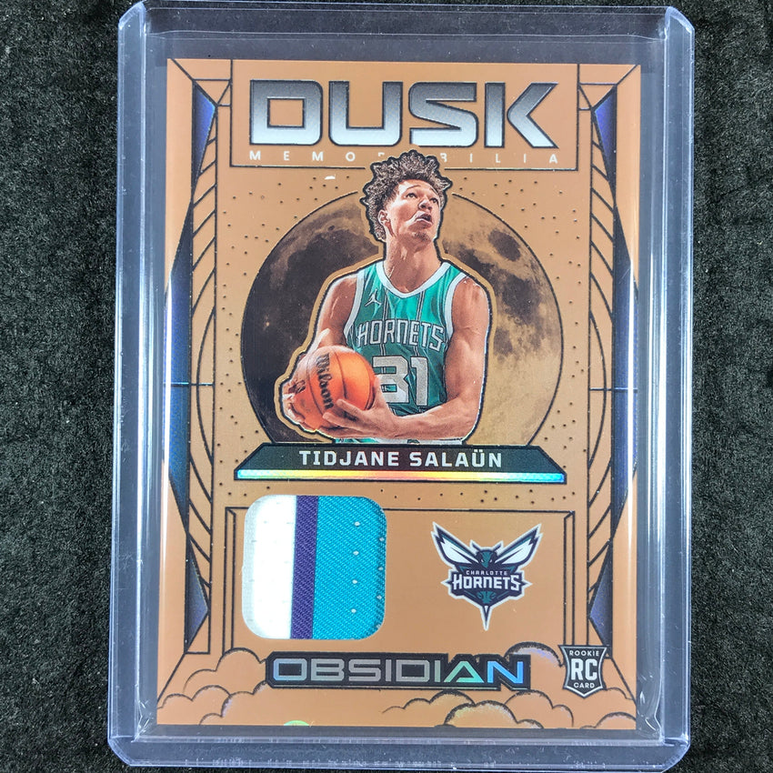 2024-25 Obsidian TIDJANE SALAUN Dusk Memorabilia Rookie Patch Relic Bronze 23/60