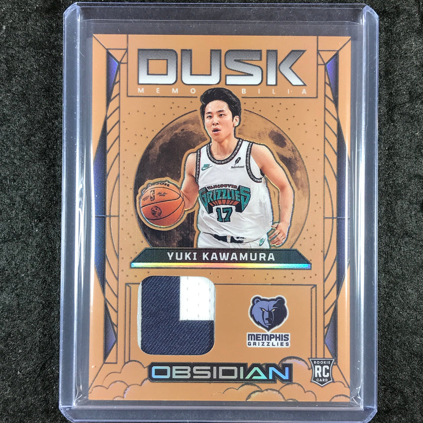 2024-25 Obsidian YUKI KAWAMURA Dusk Memorabilia Rookie Patch Relic Bronze 58/60