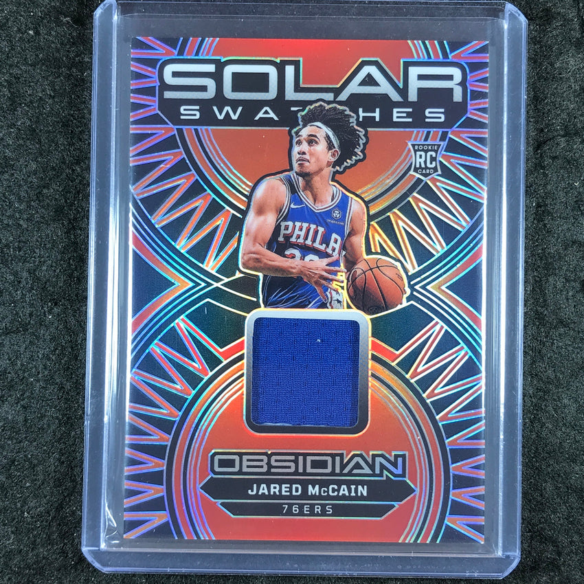 2024-25 Obsidian JARED MCCAIN Solar Swatches Rookie Jersey Relic #JMC