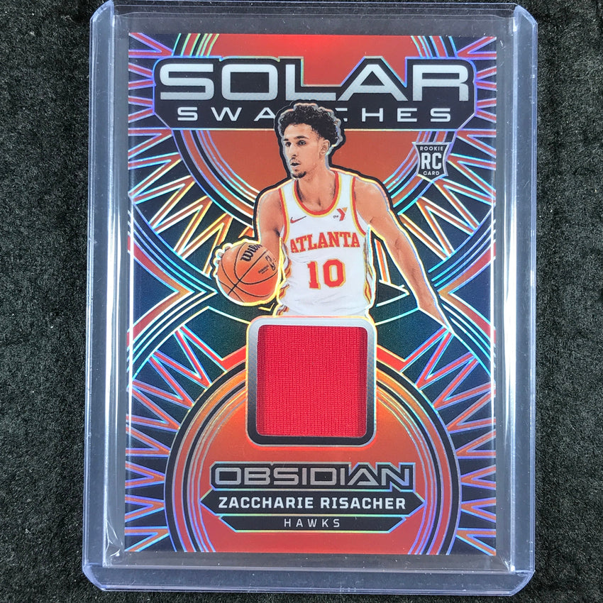 2024-25 Obsidian ZACCHARIE RISACHER Solar Swatches Rookie Jersey Relic #ZAC