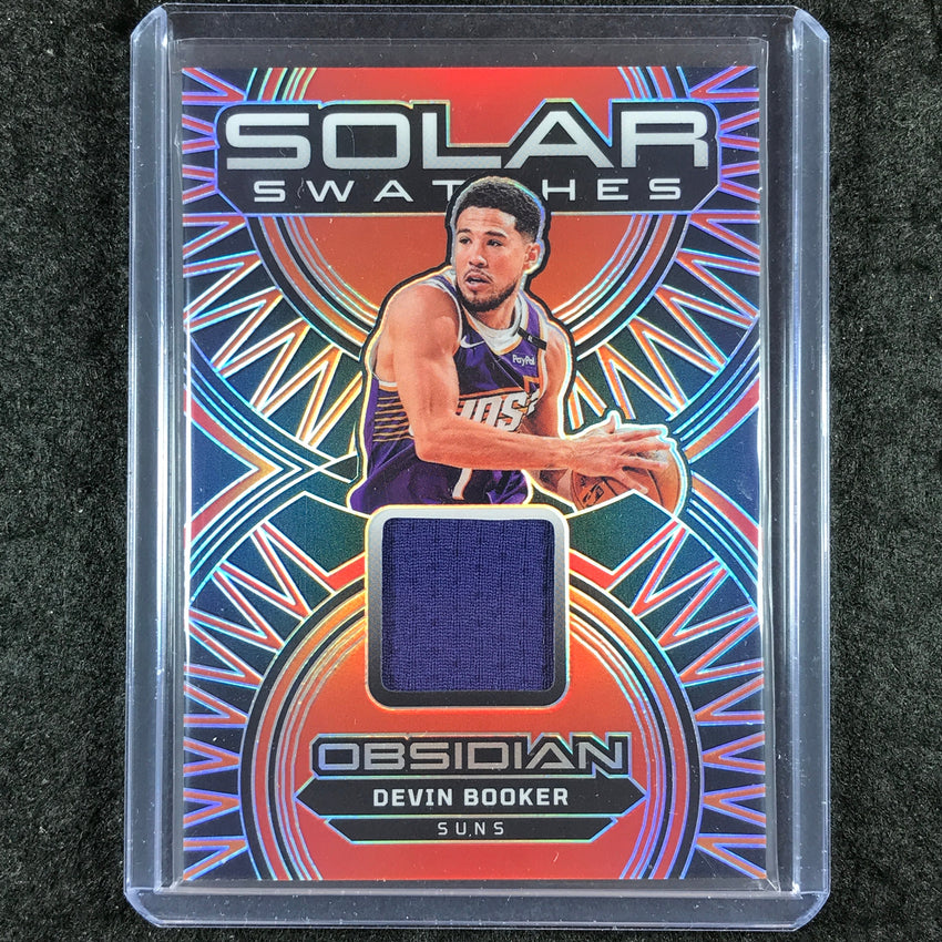 2024-25 Obsidian DEVIN BOOKER Solar Swatches Jersey Relic 51/93