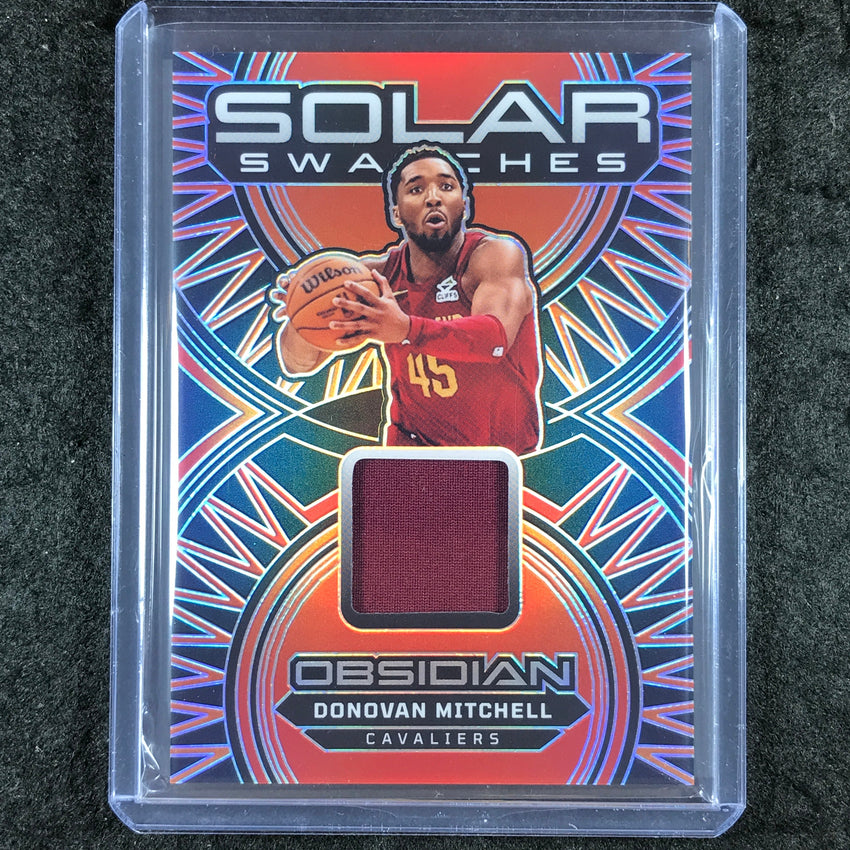 2024-25 Obsidian DONOVAN MITCHELL Solar Swatches Jersey Relic 21/93