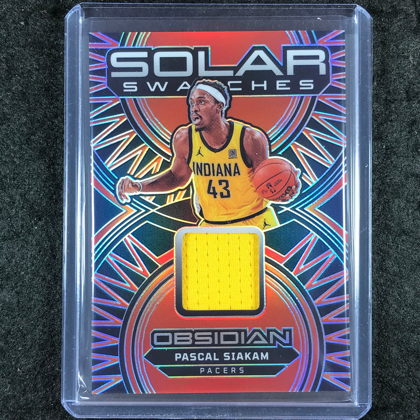 2024-25 Obsidian PASCAL SIAKAM Solar Swatches Jersey Relic 37/93