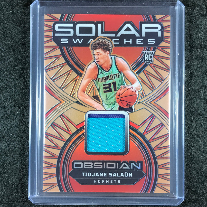 2024-25 Obsidian TIDJANE SALAUN Solar Swatches Rookie Patch Relic Bronze 49/60