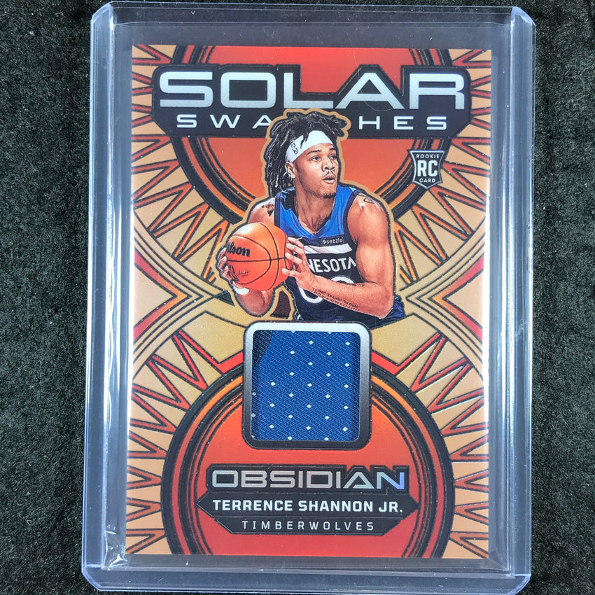 2024-25 Obsidian TERRENCE SHANNON JR. Solar Swatches Rookie Patch Bronze 23/60