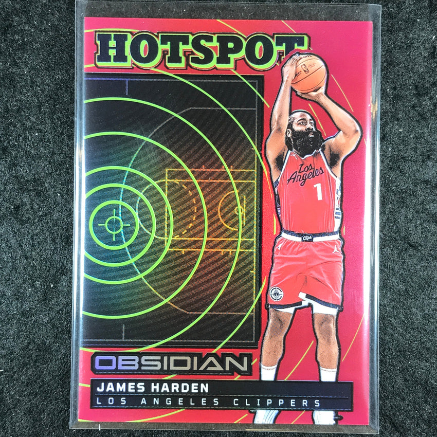 2024-25 Obsidian JAMES HARDEN Hotspot Red Flood #17