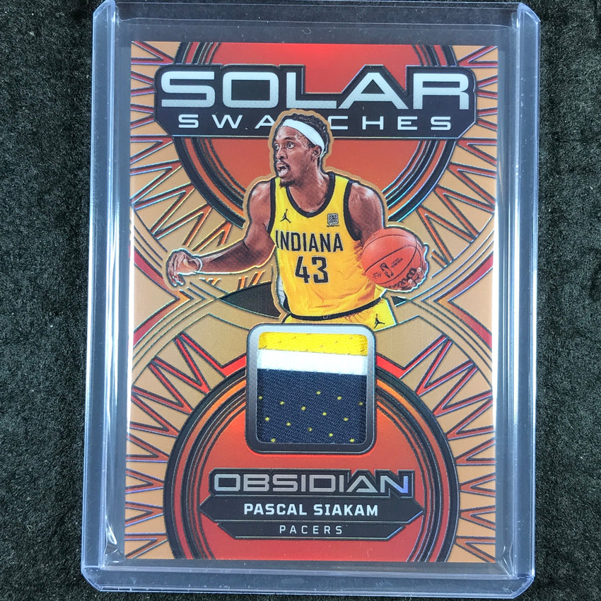 2024-25 Obsidian PASCAL SIAKAM Solar Swatches Patch Relic Bronze 11/45