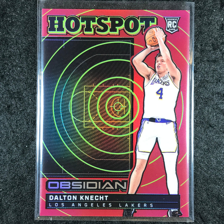 2024-25 Obsidian DALTON KNECHT Hotspot Rookie Red Flood #19