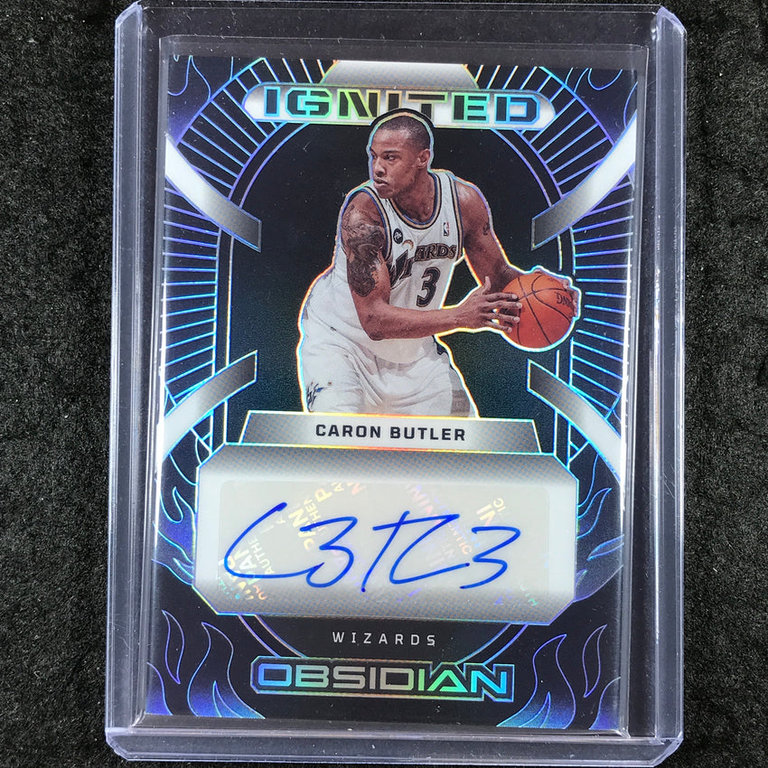 2024-25 Obsidian CARON BUTLER Ignited Signatures Auto 2/35