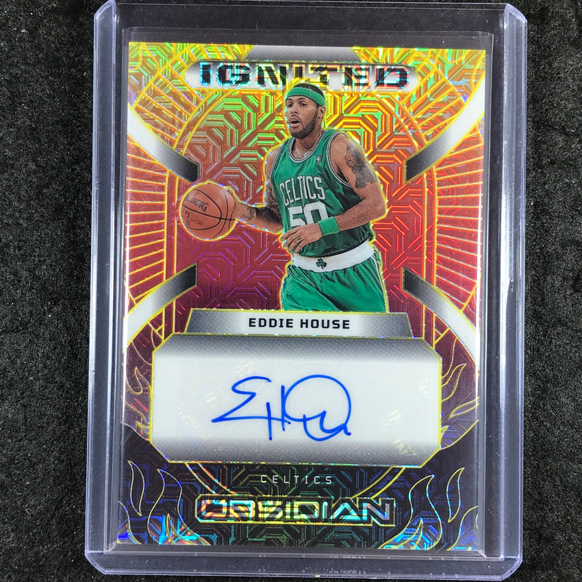 2024-25 Obsidian EDDIE HOUSE Ignited Signatures Auto Molten Mojo 7/10