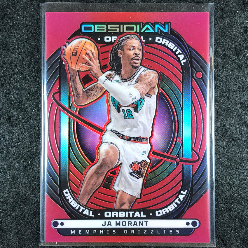 2024-25 Obsidian JA MORANT Orbital Red Flood #2
