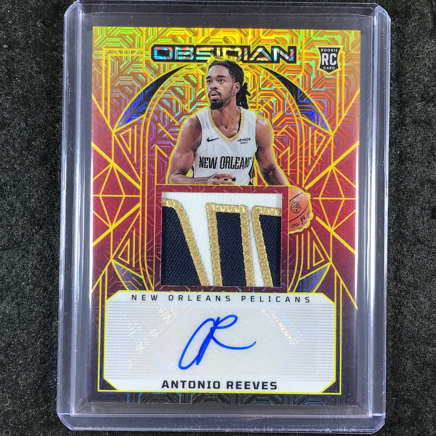 2024-25 Obsidian ANTONIO REEVES Rookie Patch Auto Molten Mojo 9/10
