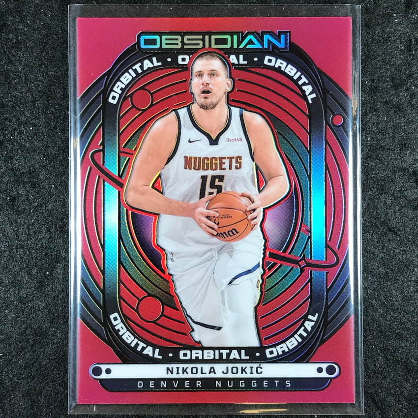 2024-25 Obsidian NIKOLA JOKIC Orbital Red Flood #15