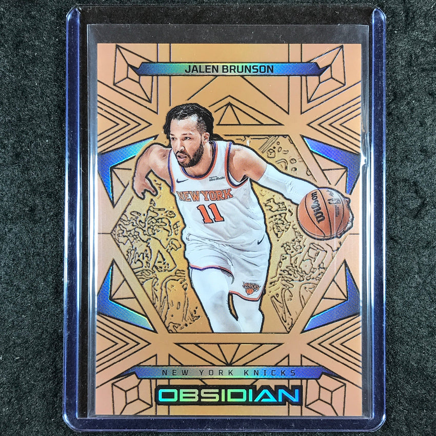 2024-25 Obsidian JALEN BRUNSON Base Bronze Flood 53/99 #3