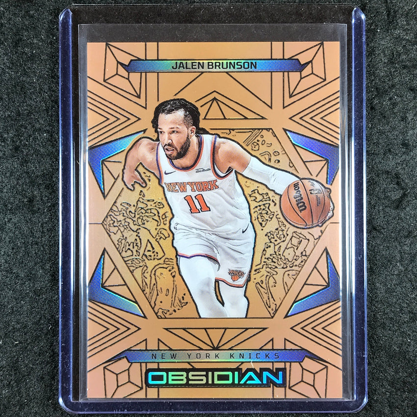 2024-25 Obsidian JALEN BRUNSON Base Bronze Flood 49/99 #3