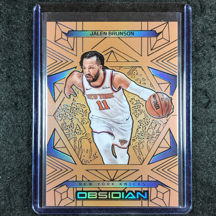 2024-25 Obsidian JALEN BRUNSON Base Bronze Flood 19/99 #3