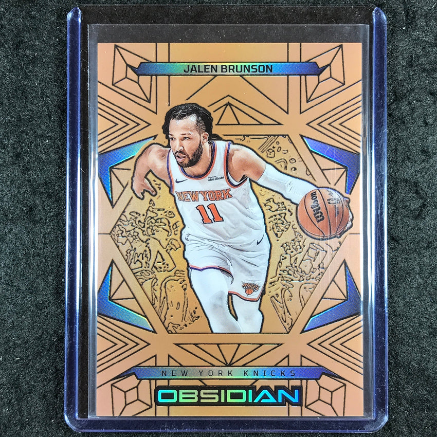 2024-25 Obsidian JALEN BRUNSON Base Bronze Flood 7/99 #3