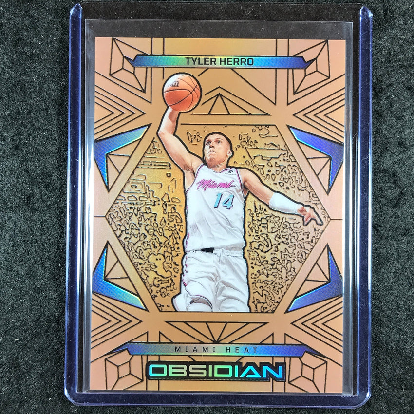2024-25 Obsidian TYLER HERRO Base Bronze Flood 69/99 #13