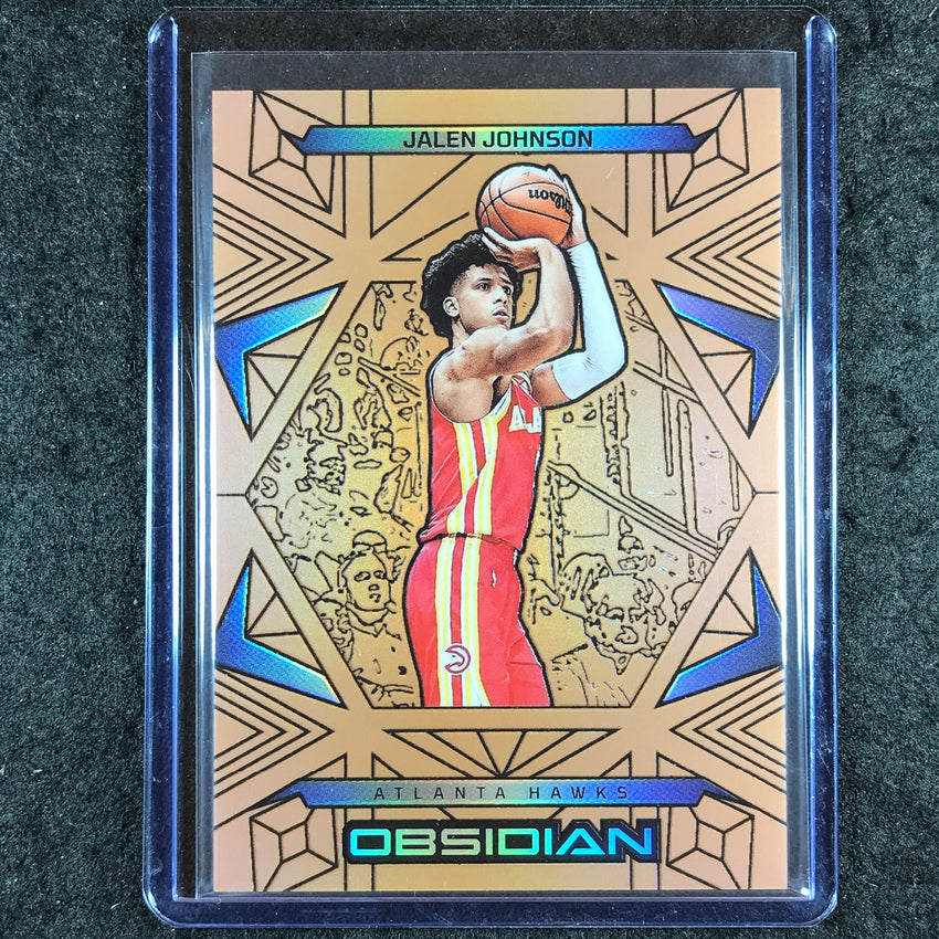 2024-25 Obsidian JALEN JOHNSON Base Bronze Flood 48/99 #14