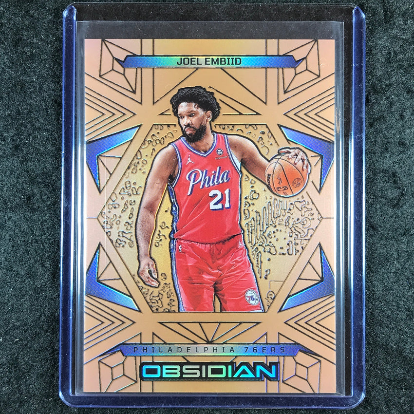 2024-25 Obsidian JOEL EMBIID Base Bronze Flood 93/99 #21