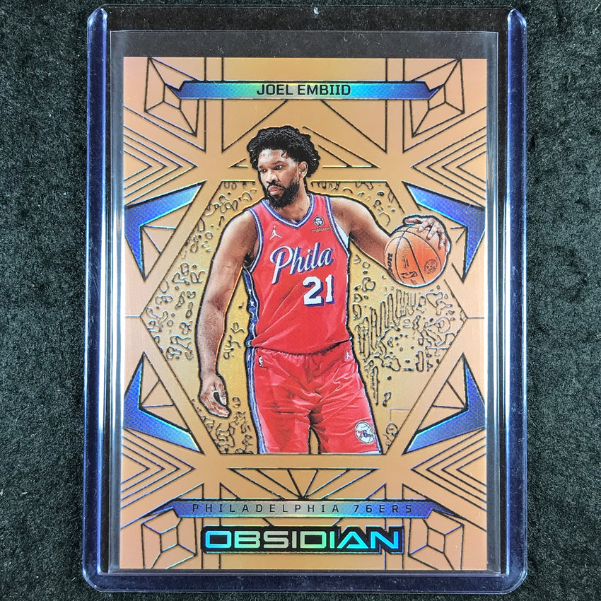 2024-25 Obsidian JOEL EMBIID Base Bronze Flood 79/99 #21