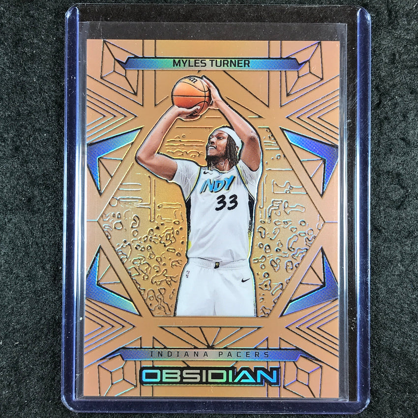 2024-25 Obsidian MYLES TURNER Base Bronze Flood 39/99 #32