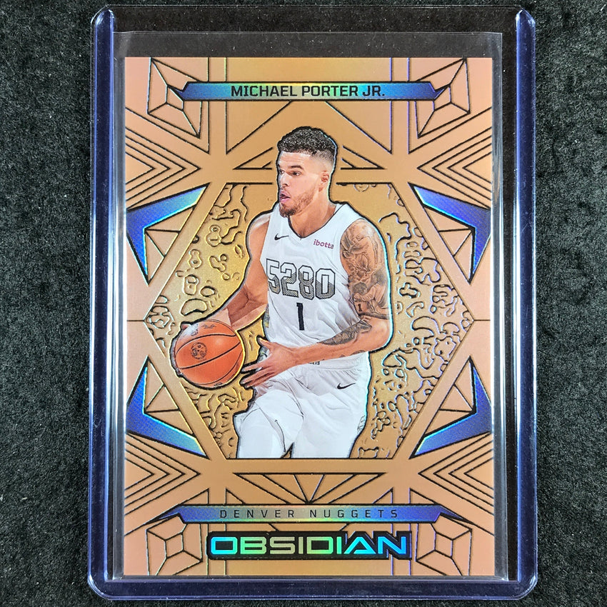 2024-25 Obsidian MICHAEL PORTER JR. Base Bronze Flood 21/99 #36
