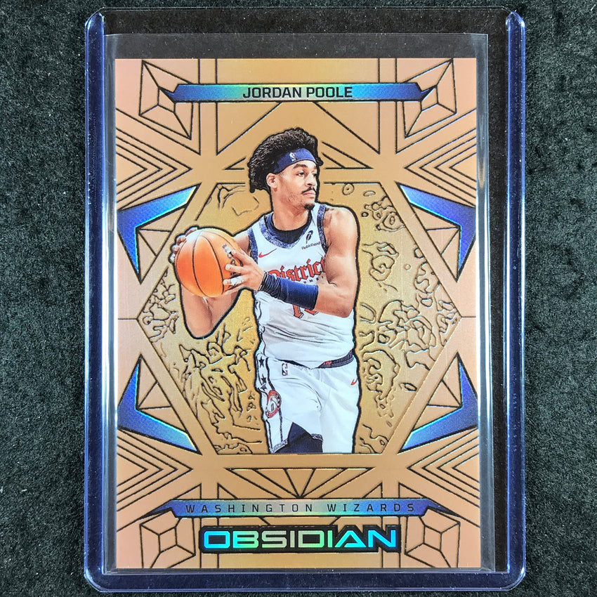 2024-25 Obsidian JORDAN POOLE Base Bronze Flood 76/99 #40