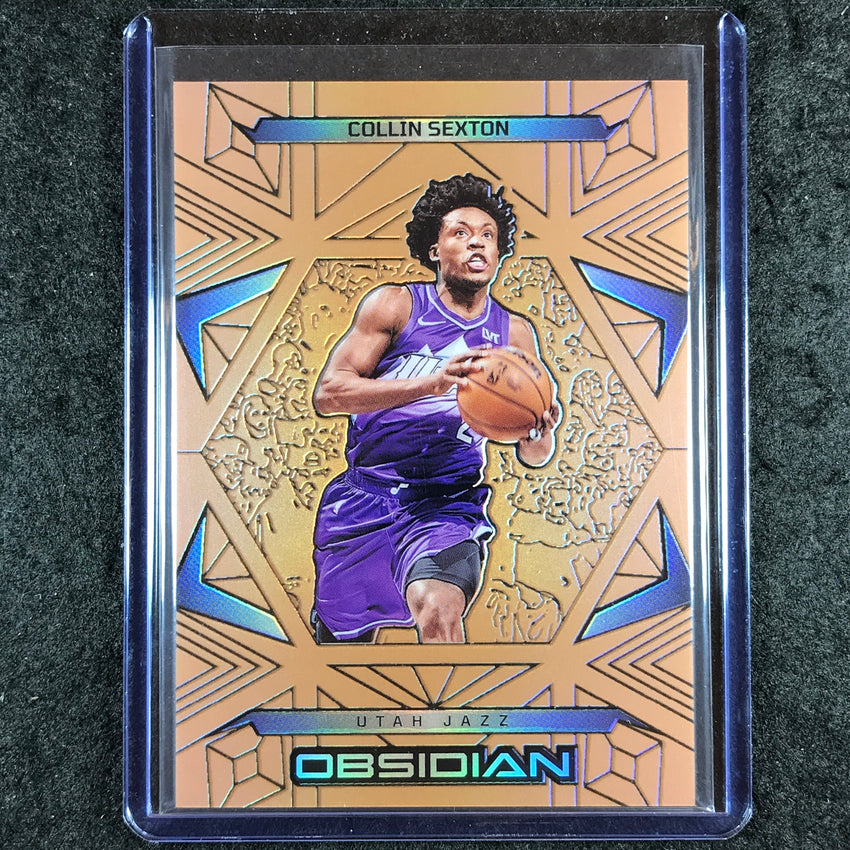 2024-25 Obsidian COLLIN SEXTON Base Bronze Flood 74/99 #41
