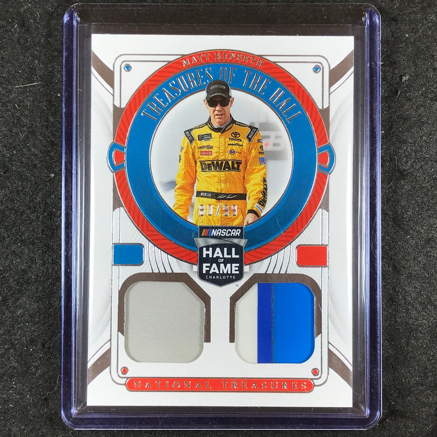2023 National Treasures MATT KENSETH Treasures of the Hall Relic 80/99
