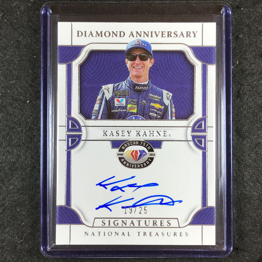 2023 National Treasures KASEY KAHNE NASCAR Diamond Anniversary Auto 19/25