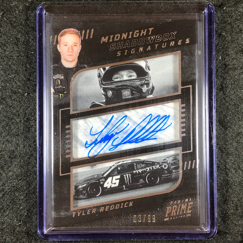 2023 National Treasures TYLER REDDICK Prime Midnight Shadowbox Auto 3/99