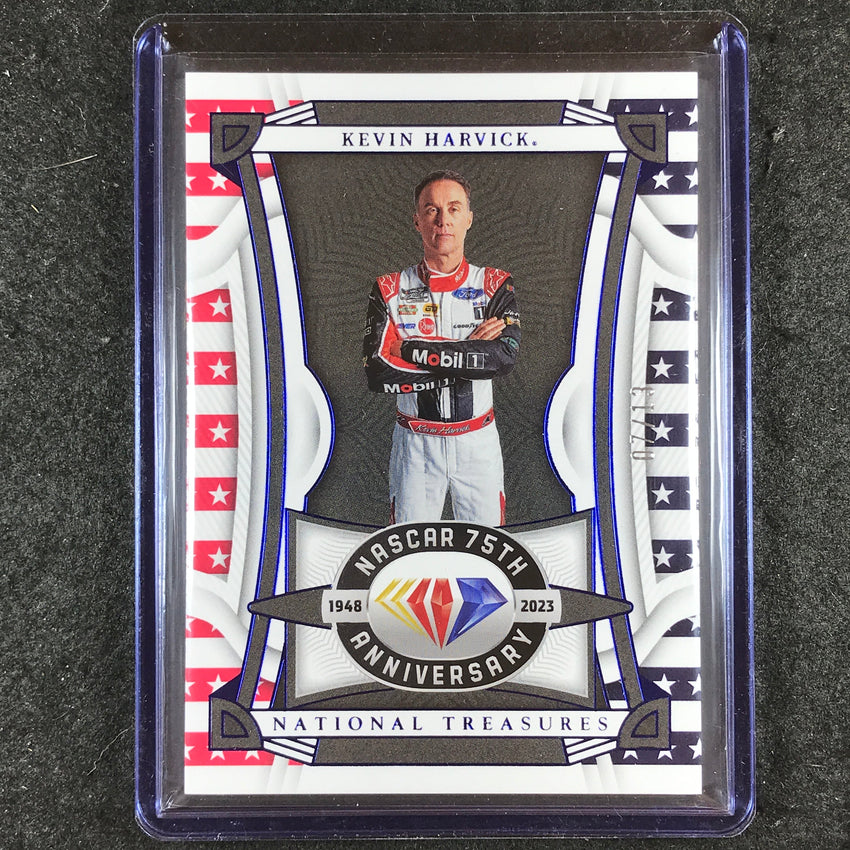 2023 National Treasures KEVIN HARVICK NASCAR Diamond Anniversary 7/13 #57