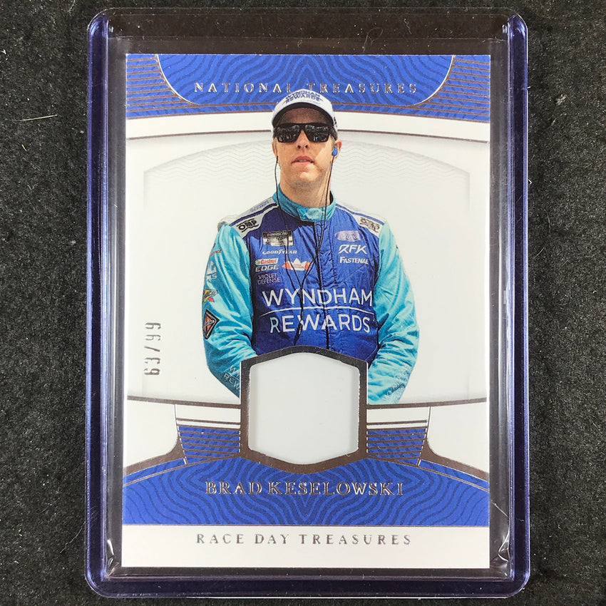 2023 National Treasures BRAD KESELOWSKI Race Day Treasures Sheet Metal 63/99