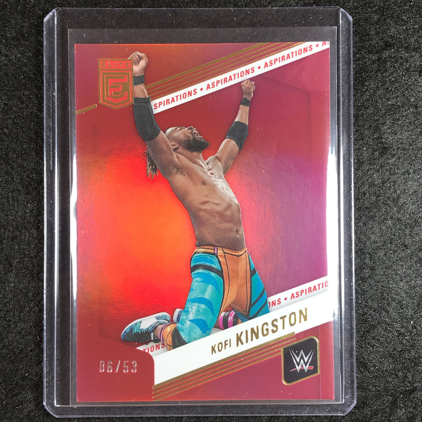 2023 Donruss Elite WWE Kofi Kingston Base Aspirations 6/53 #27