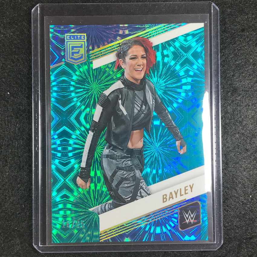 2023 Donruss Elite WWE Bayley Base Teal 16/25