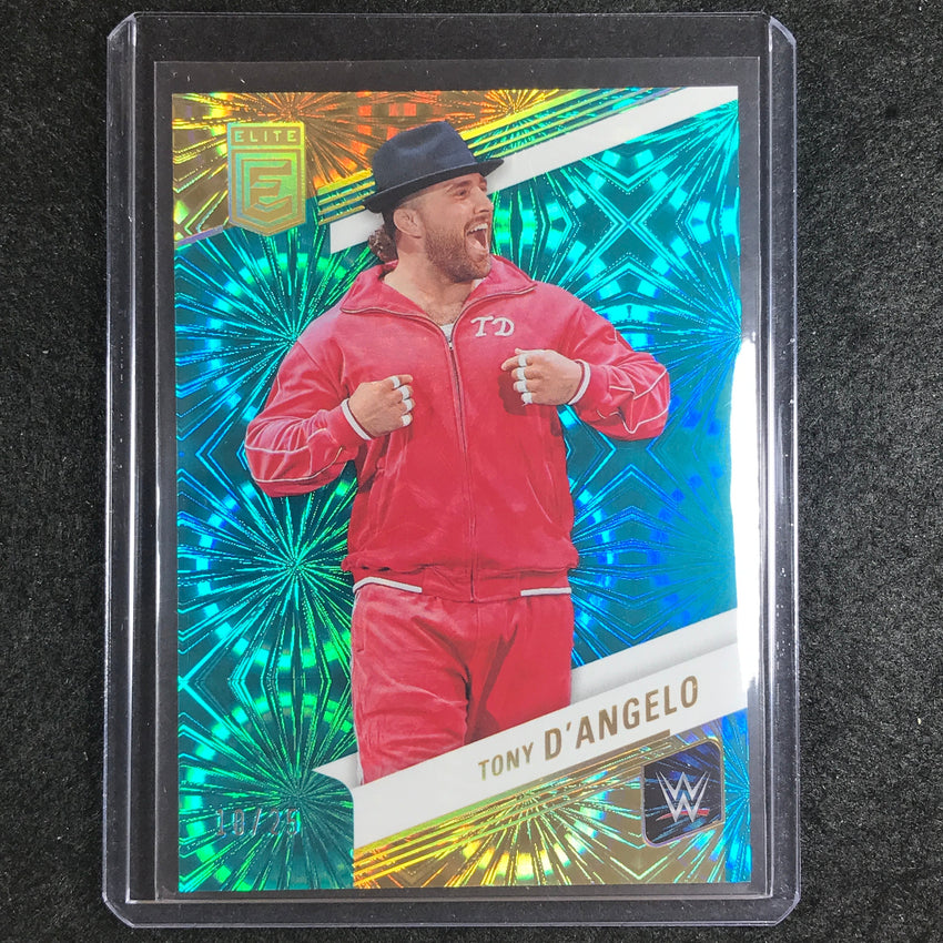 2023 Donruss Elite WWE Tony Dangelo Base Teal 10/25