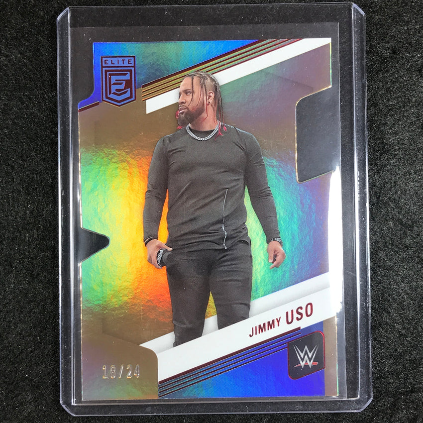 2023 Donruss Elite WWE Jimmy Uso Base Aspirations Die-cut 18/24