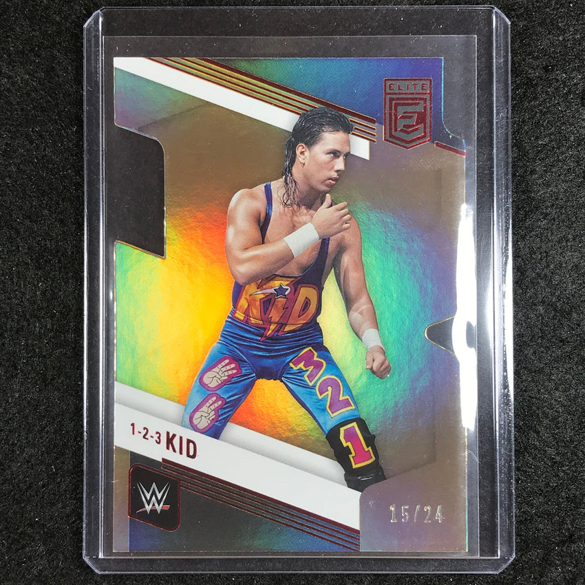 2023 Donruss Elite WWE 1-2-3 Kid Legends Base Aspirations Die-cut 15/24