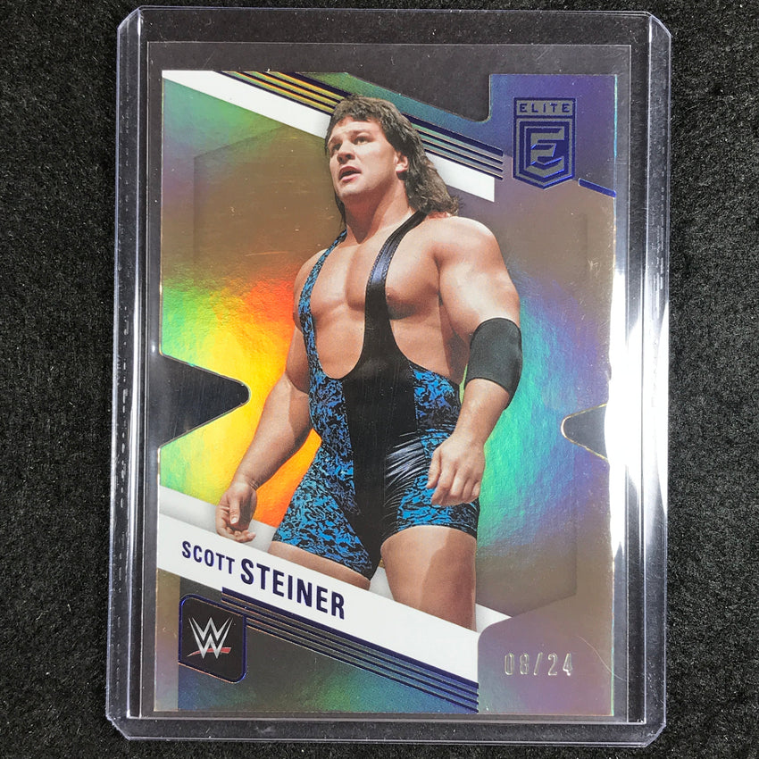 2023 Donruss Elite WWE Scott Steiner Legends Base Aspirations Die-cut 8/24