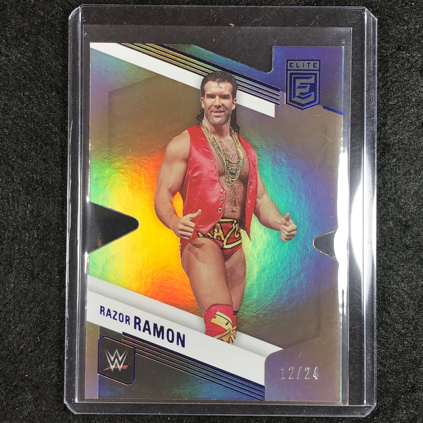 2023 Donruss Elite WWE Razor Ramon Legends Base Aspirations Die-cut 12/24