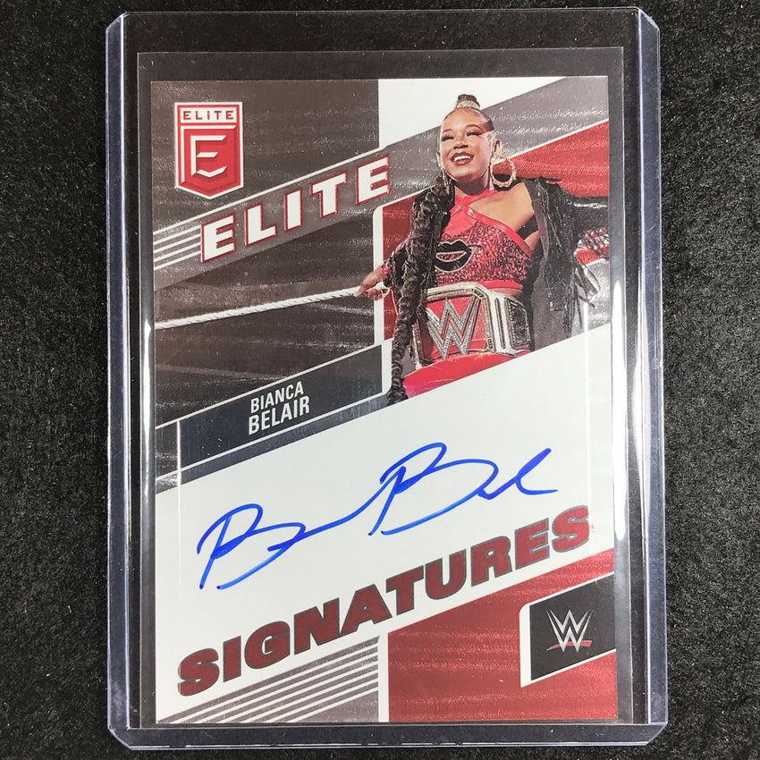 2023 Donruss Elite WWE Bianca Belair Elite Signatures Auto #Bbl