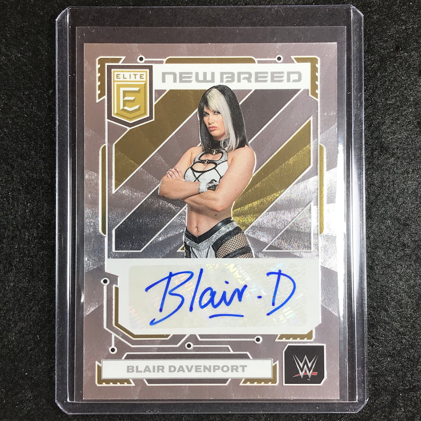 2023 Donruss Elite WWE Blair Davenport New Breed Auto No Bdv