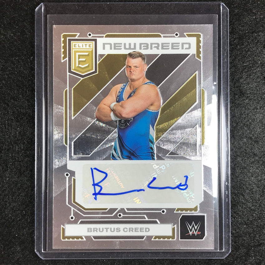 2023 Donruss Elite WWE Brutus Creed New Breed Auto #Bcr