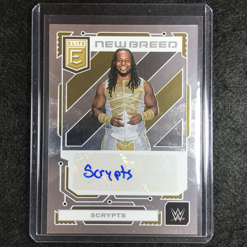 2023 Donruss Elite WWE Scrypts New Breed Auto #Scr